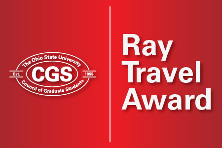Autumn 2014-15 Ray Travel Award